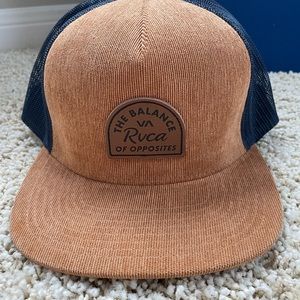 Rvca “the balance of opposites” SnapBack mesh hat
